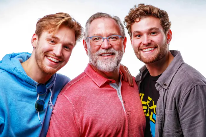 The McFarlands — Dan, Colin, and Dylan